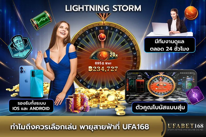 ทำไมถึงควรเล่น พายุสายฟ้าที่ UFA168